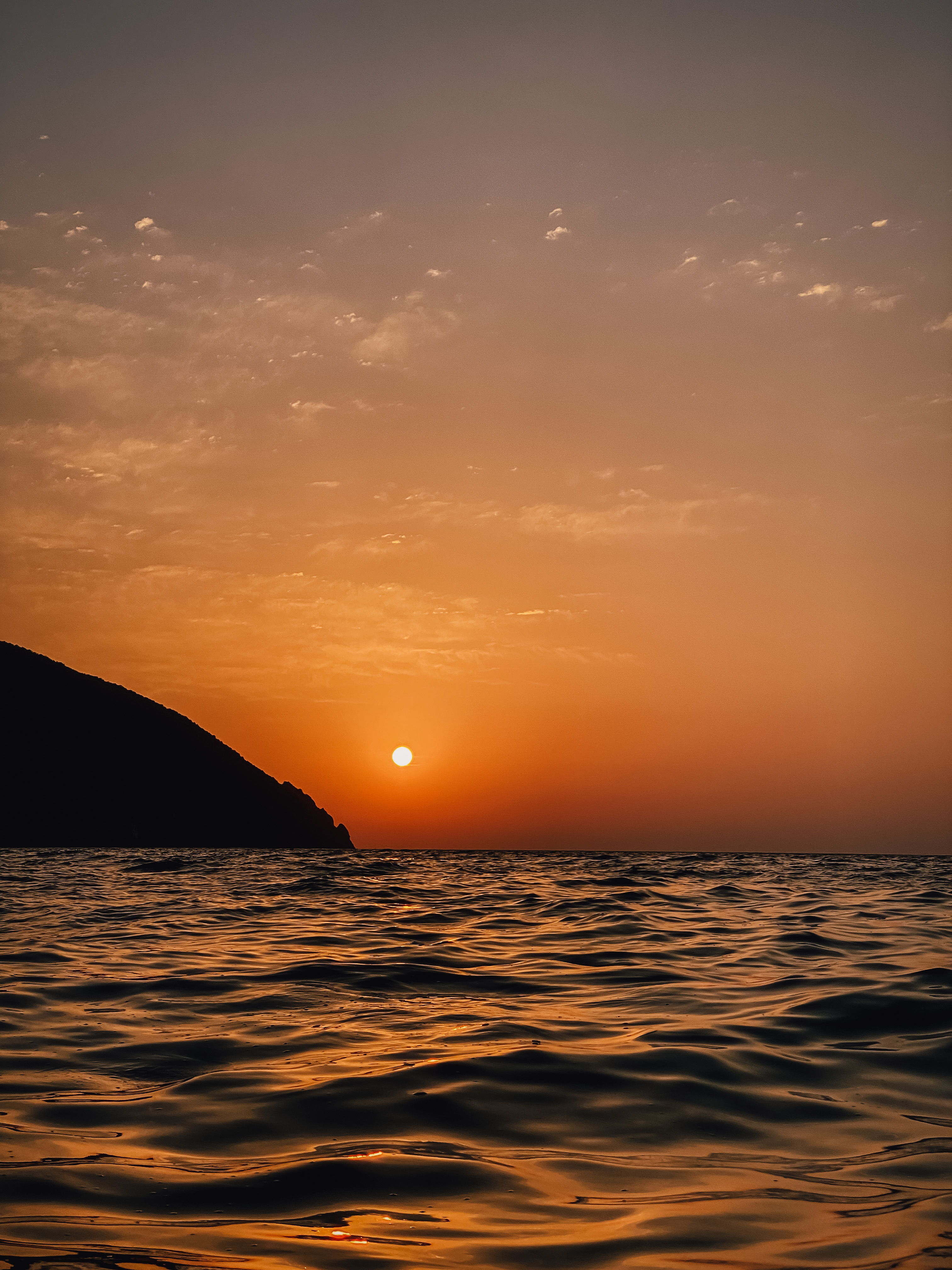 Закат на море как локация для фототура